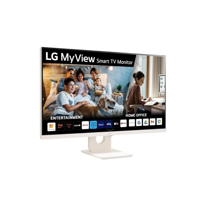 Smart monitor lg myview 32sr50f-w 31.5'/ full hd/ smart tv/ multimedia/ blanco