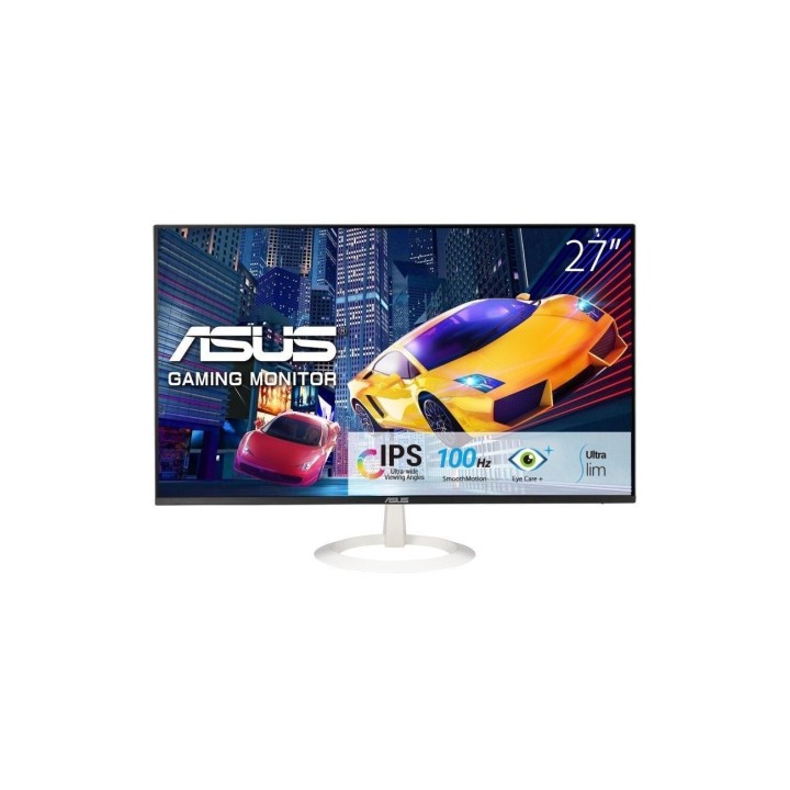 Monitor gaming asus vz27ehf-w 27'/ full hd/ 1ms/ 100hz/ ips/ blanco