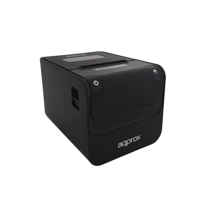 Impresora de tickets approx apppos80amuse/ térmica/ ancho papel 80mm/ usb-rs232-ethernet/ negra