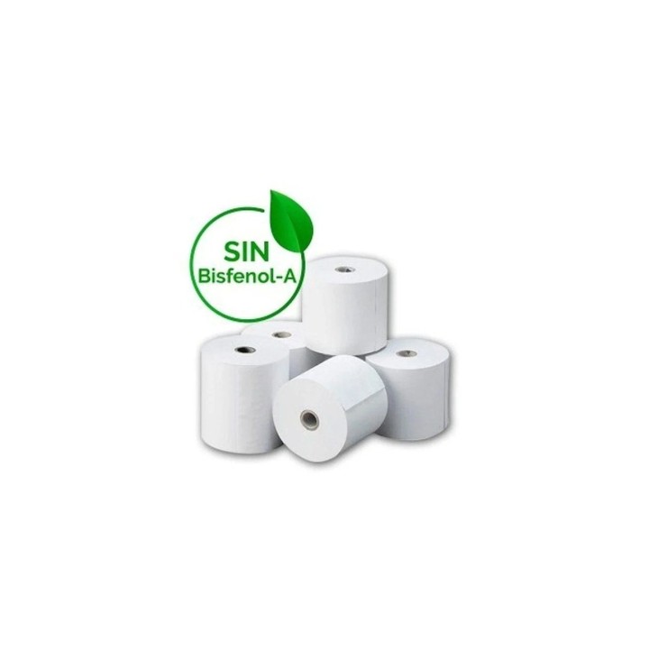 Rollo papel térmico genérico 80x60 8u bpaf/ 80 x 60mm/ 8 unidades
