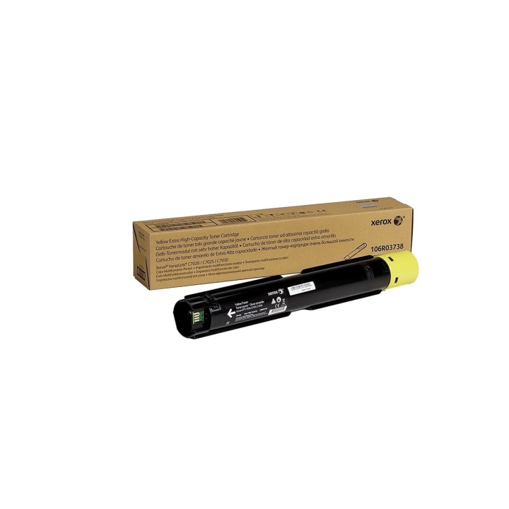 Tóner original para Xerox VersaLink C7020 C7025 C7030 Tóner amarillo capacidad extra 16500 pag