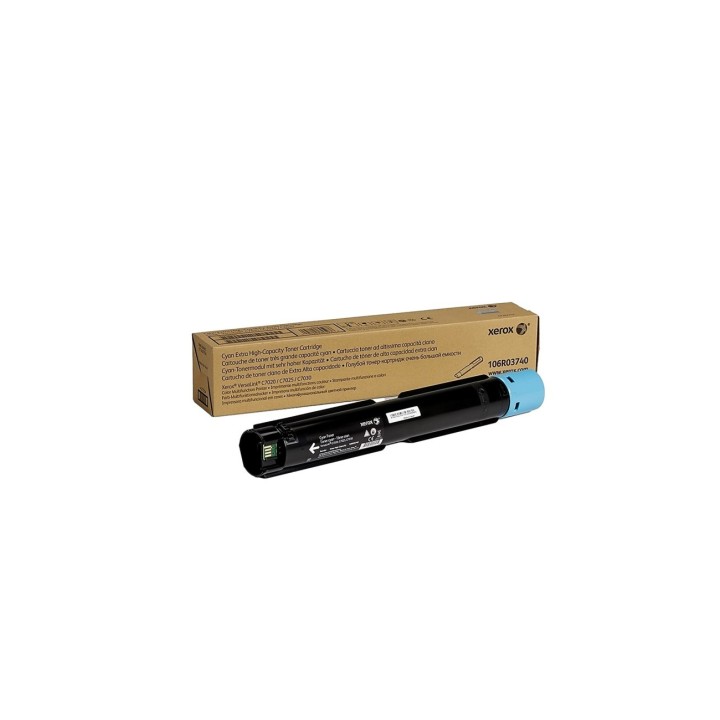 Tóner original para Xerox VersaLink C7020 C7025 C7030 Tóner cian capacidad extra 16500 pag