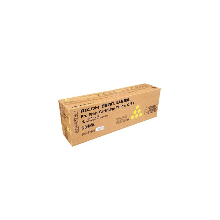 Impresiones Vibrantes en Amarillo: Tóner Original para Ricoh Pro C651EX/C751/C751EX