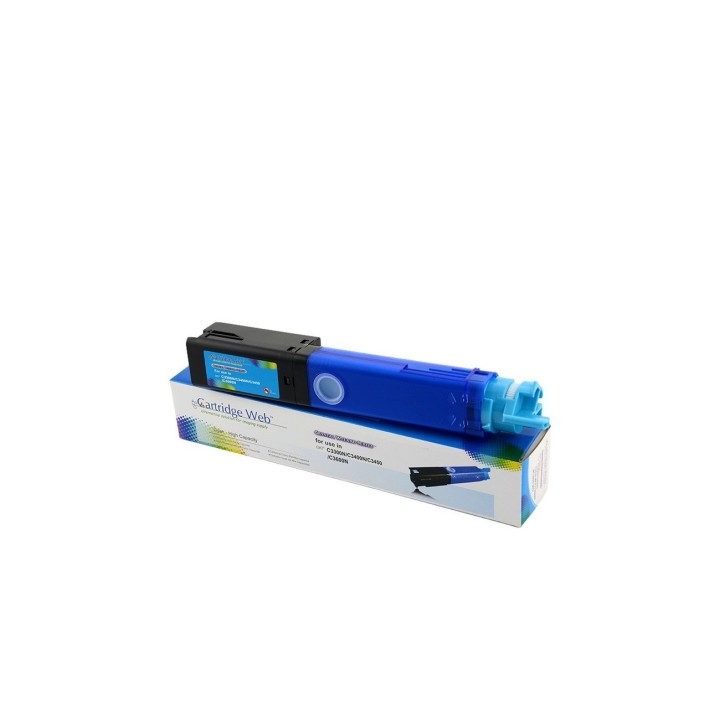 Tóner CW para OKI C3300 3400 3450 3600 Cyan