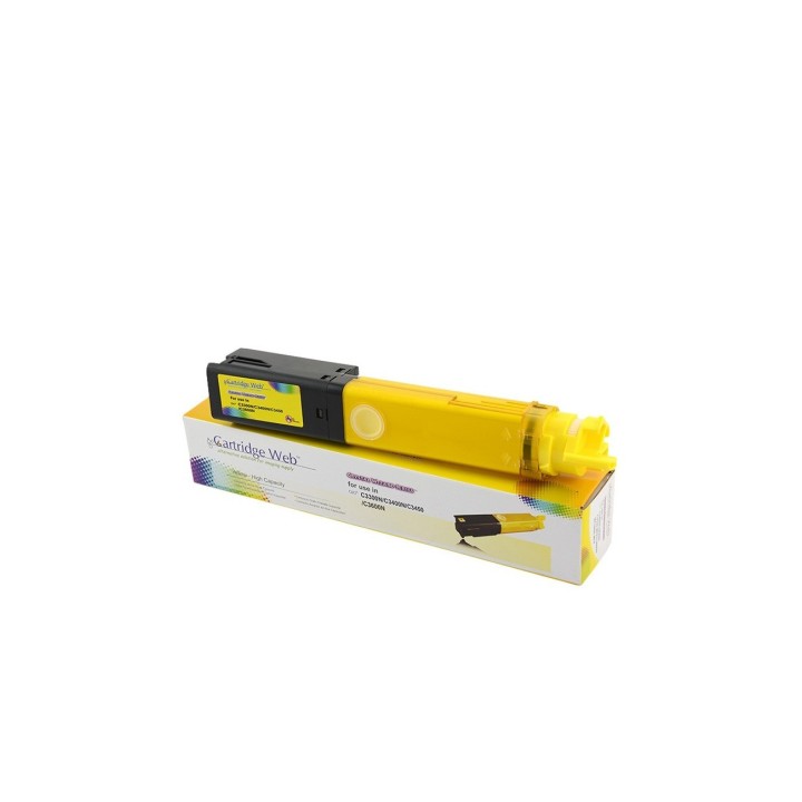 Tóner CW para OKI C3300 3400 3450 3600 Yellow