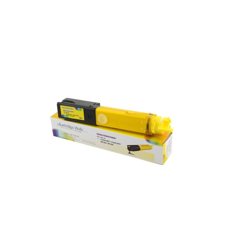 Tóner CW para OKI C3520 3530 MC350 360 Yellow