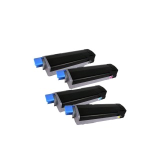 Tóner CW para OKI C610 610N 610DN Black 8k