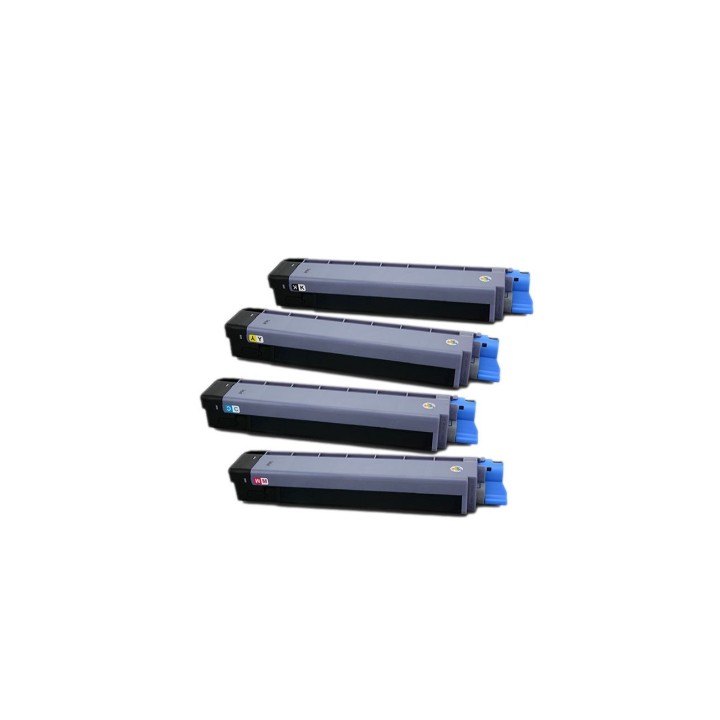 Tóner CW para OKI C810 830 Black 8000pag