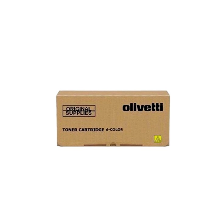 Colores Brillantes con el Tóner Original Amarillo para Olivetti dColor MF2624 P2226 PLUS