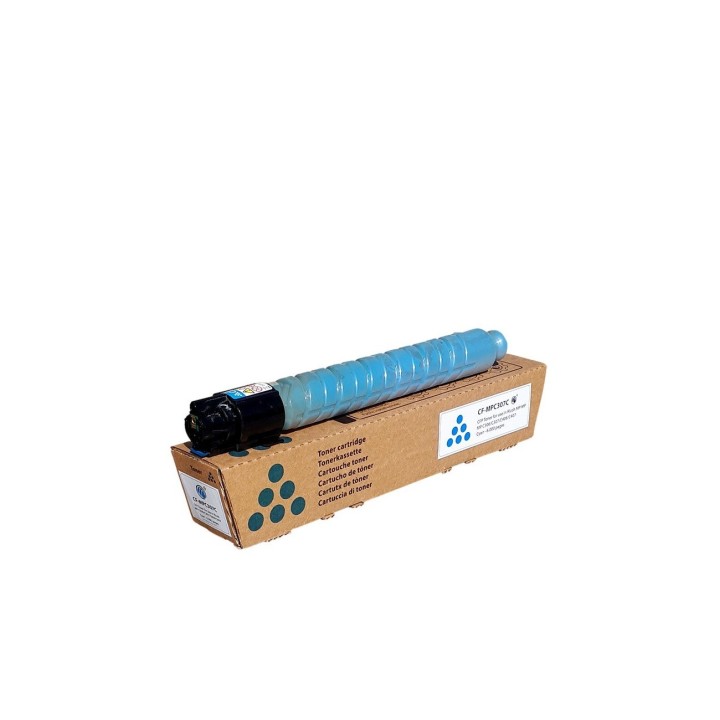 Tóner CFP alternativo para Ricoh Aficio MP C306/C307/C406/C407 Cyan - Impresiones Vibrantes