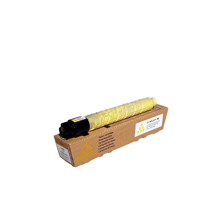Tóner CFP alternativo para Ricoh Aficio MP C306/C307/C406/C407 Amarillo - Calidad Confiable