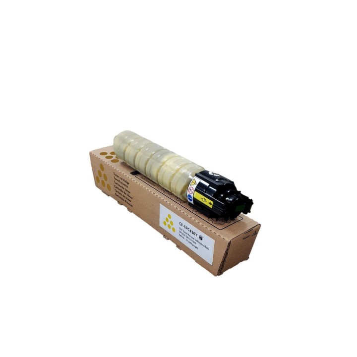 Tóner CFP alternativo para Ricoh Aficio SPC430DN/431DN Amarillo - Calidad Profesional Garantizada