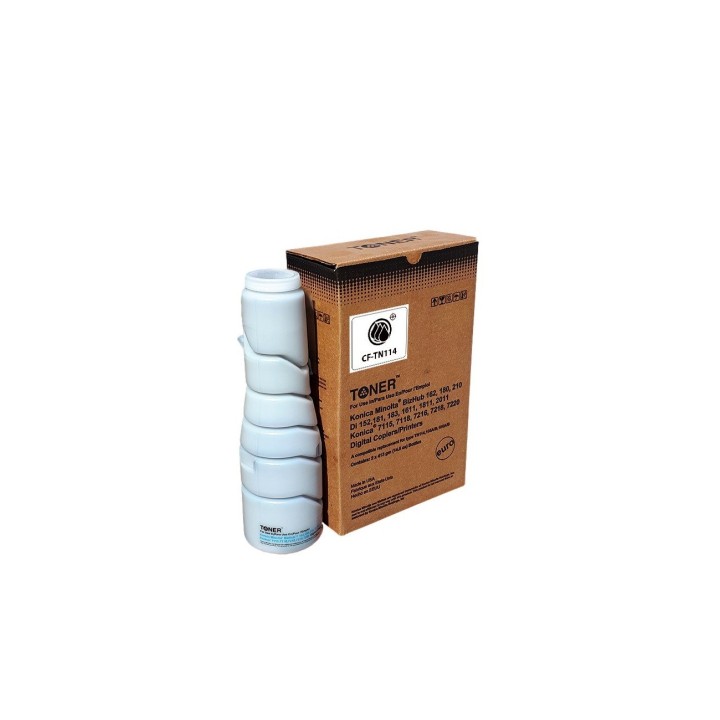 Tóner CFP para Konica Minolta TN114 Negro 11000pag