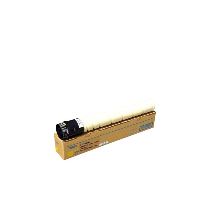 Tóner CFP alternativo para Konica Minolta TN324/TN512/TN514 - Amarillo Universal 26000 páginas de rendimiento