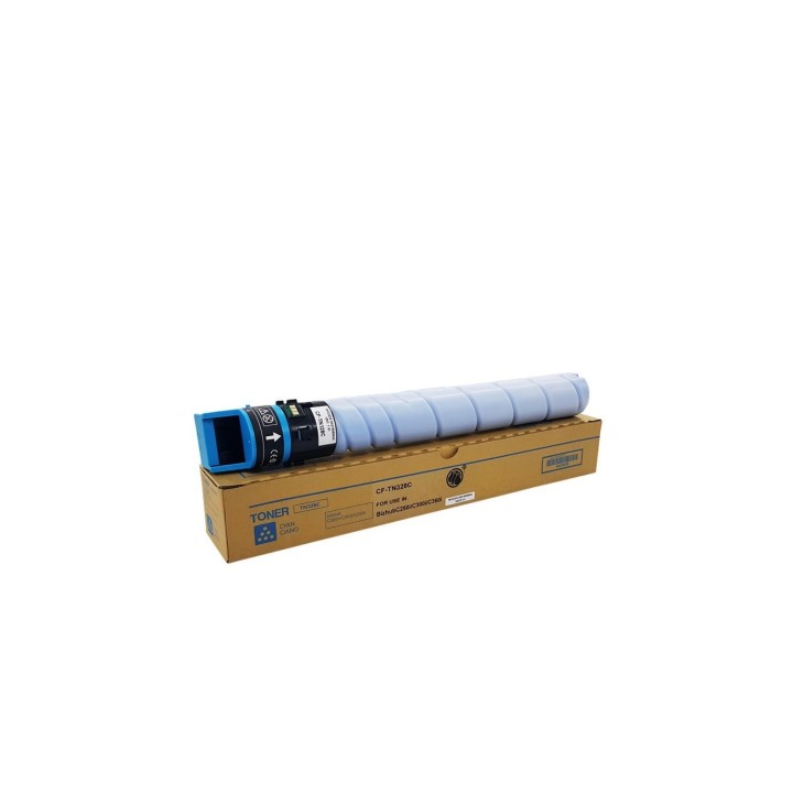 Tóner CFP alternativo para Konica Minolta Bizhub C250i/C300i/C360i, Olivetti dColor MF259/309/369 - Cyan 28000 páginas