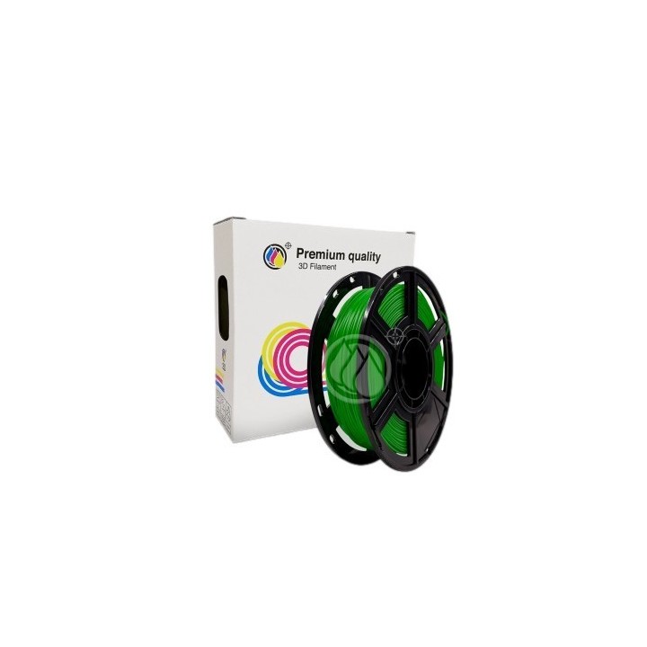 Filamento 3D CFP ABS 1.75mm 500g Verde: Impresiones Frescas y Vibrantes