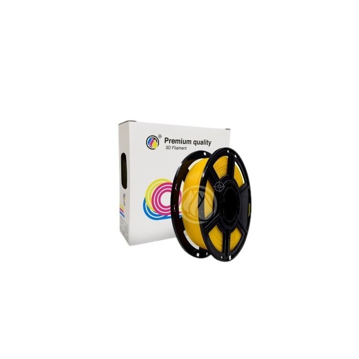 Filamento 3D CFP ABS 1.75mm 500g Amarillo: Impresiones Brillantes y Luminosas