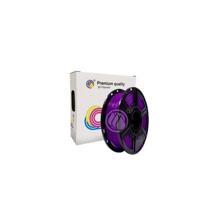 Filamento 3D CFP ABS 1.75mm 1kg Morado: Impresiones Duraderas y de Color Intenso