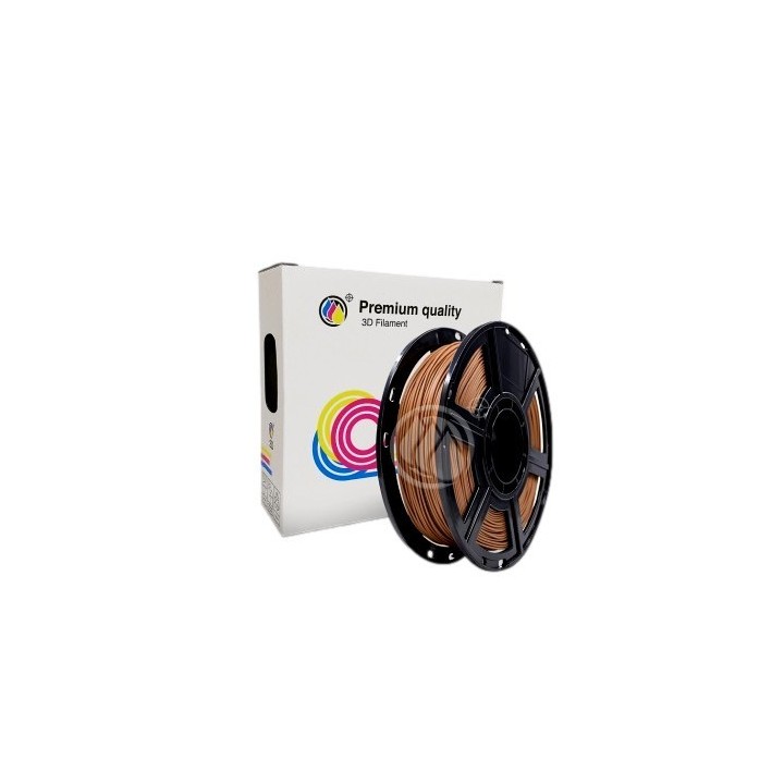 Filamento 3D CFP PLA Madera Oscura de 500 g: Calidez Natural para Tus Creaciones