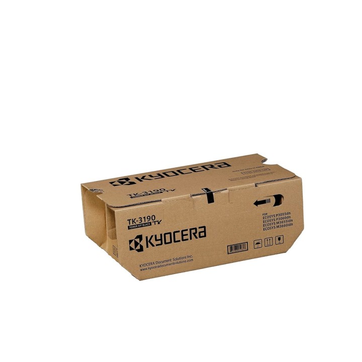 Resultados de Alta Calidad con el Tóner Negro TK3190 para Kyocera ECOSYS - 25000 Páginas